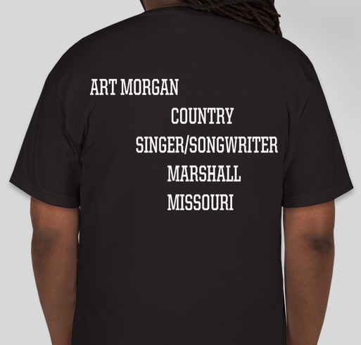 Nashville Recording Project Fundraiser - unisex shirt design - back
