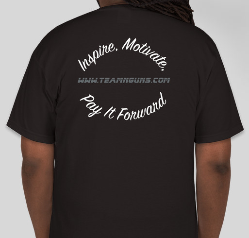 Paying It Forward Fund1 Fundraiser - unisex shirt design - back