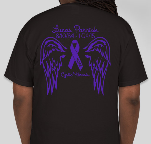 Team Duke's Up For Luke Fundraiser - unisex shirt design - back