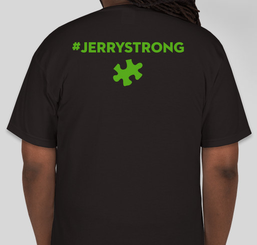 JerryStrong Fundraiser Fundraiser - unisex shirt design - back