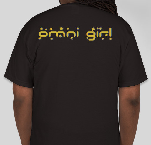 Omni Girl Fundraiser - unisex shirt design - back