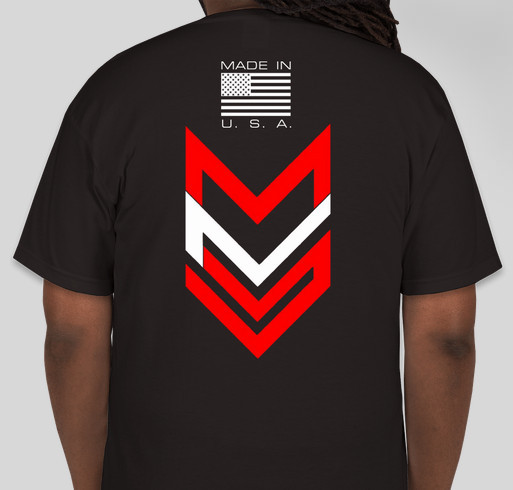 MidNITE Stallionz Fundraiser - unisex shirt design - back