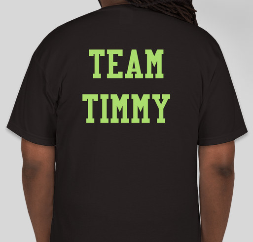 Team Timmy Fundraiser - unisex shirt design - back