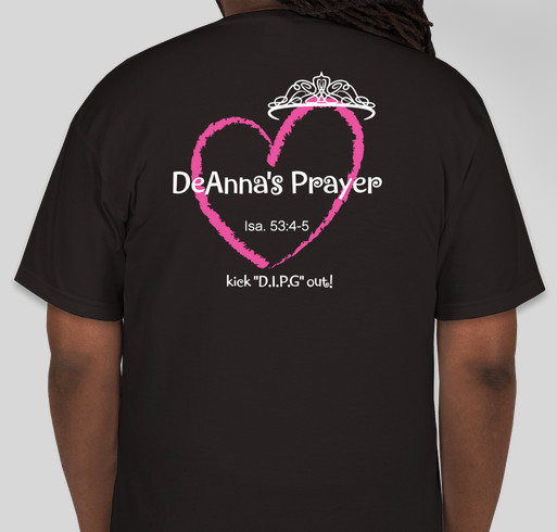 DeAnna's Prayer Fundraiser - unisex shirt design - back