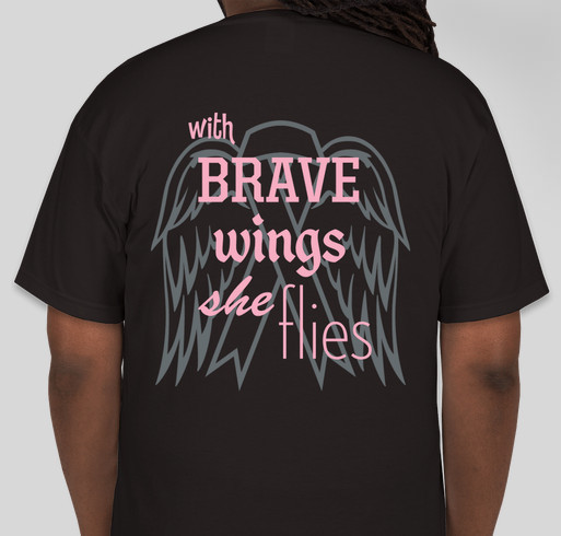 Angels Ascent Fundraiser - unisex shirt design - back