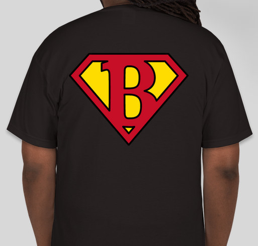 Brandon Brave Fundraiser - unisex shirt design - back