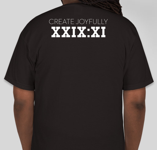 Gifted Visions "The Next Chapter" Fundraiser - unisex shirt design - back