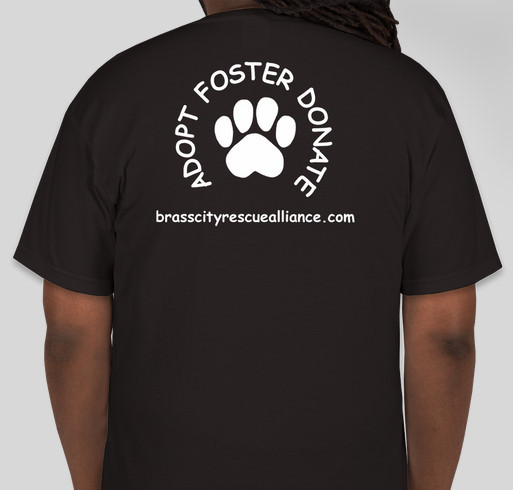 Brass City Rescue Alliance Fundraiser - unisex shirt design - back
