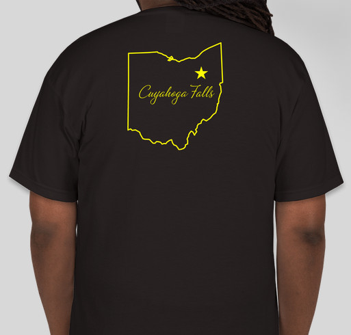 Cuyahoga Falls Charity Fundraiser Fundraiser - unisex shirt design - back