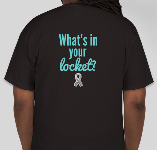 Grey Matters - Locket Shirt Fundraiser for Andy Fundraiser - unisex shirt design - back