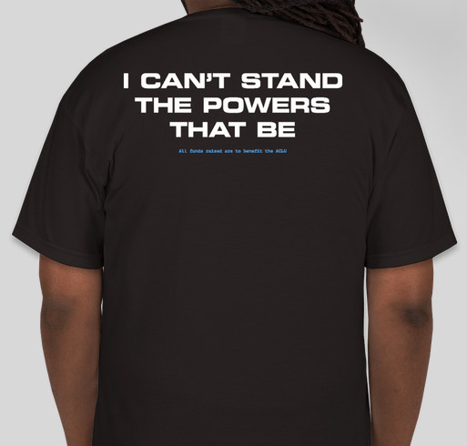 FREE x ACLU Fundraiser - unisex shirt design - back