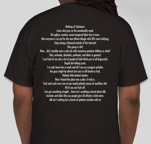 AM 2015 Las Vegas - The Shade Tree volunteer project 2015 Men's T Shirt *R RATED Fundraiser - unisex shirt design - back