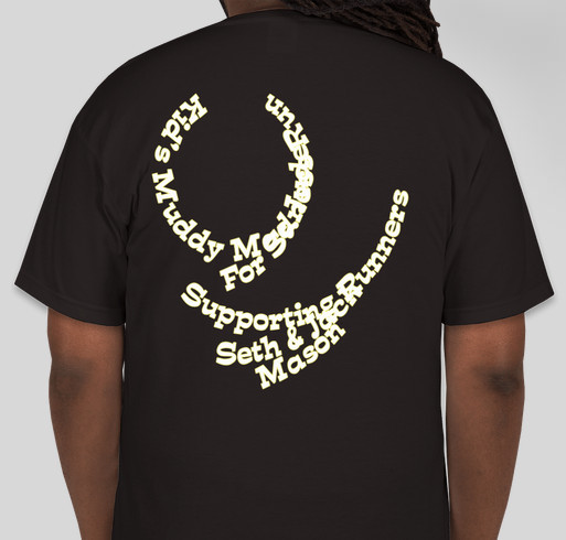 Kids Muddy Madness Run Fundraiser - unisex shirt design - back
