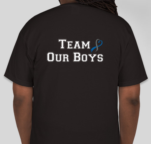 Our Boys: Autism Awareness Fundraiser - unisex shirt design - back