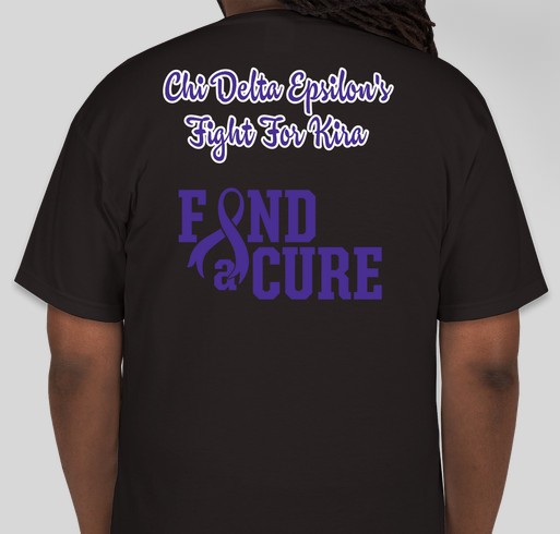 Kira's Fight Against Lupus Fundraiser - unisex shirt design - back