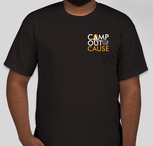 Camp Out for the Cause Fundraiser - unisex shirt design - front