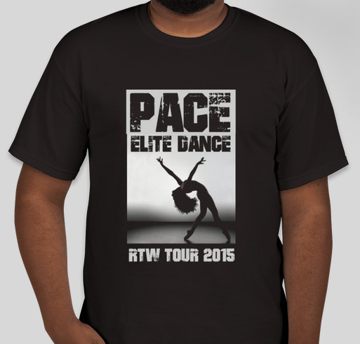 Pace Elite Road to Worlds Fundraiser - unisex shirt design - front