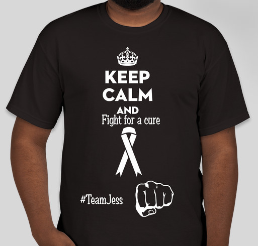 Jess Help for fighting cancer Fundraiser - unisex shirt design - front