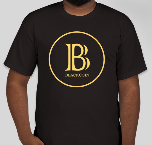 BlackCoin Fundraiser - unisex shirt design - front