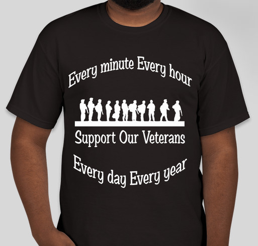 Wahconah Veteran fund Fundraiser - unisex shirt design - front