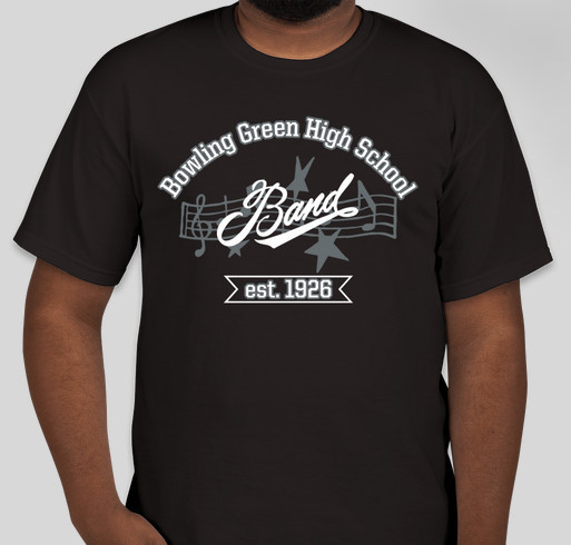 BGHS Band Boosters Association Fundraiser - unisex shirt design - front