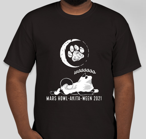 Midwest Akita Rescue Society Howl-Akita-Ween for the Orphans Fundraiser - unisex shirt design - front