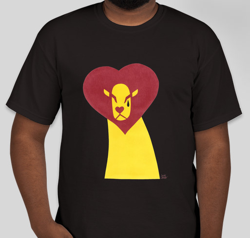 Save the Lions -In Memory of Cecil Fundraiser - unisex shirt design - front