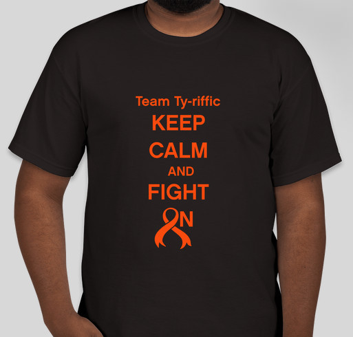 Team Ty-riffic Fundraiser - unisex shirt design - small