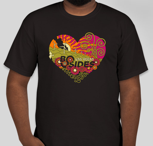 BSidesLV 2023 Shirts Fundraiser - unisex shirt design - front