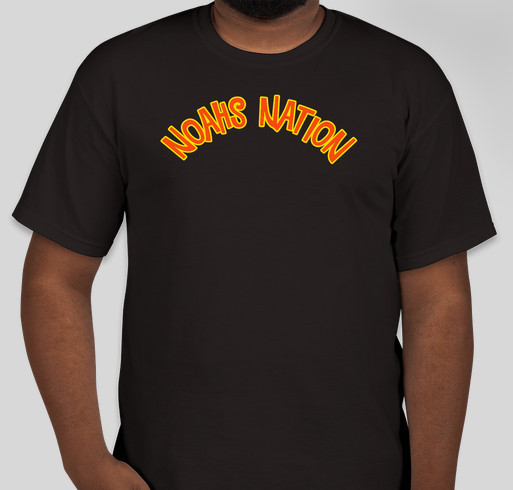 NOAHS NATION HELPING KIDS FIGHT CANCER Fundraiser - unisex shirt design - front