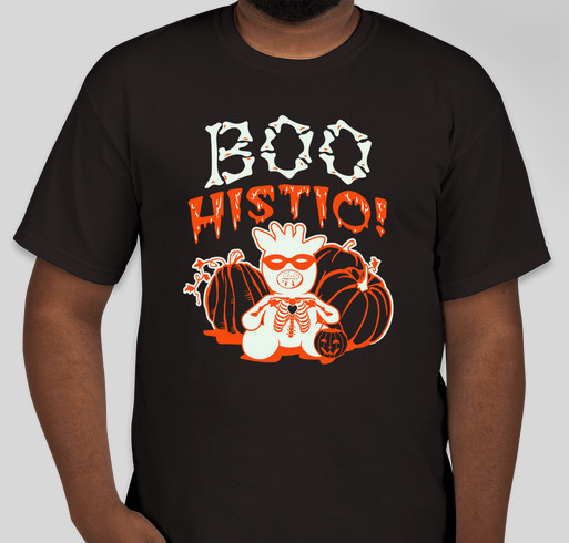 Boo Histio! Fundraiser - unisex shirt design - front