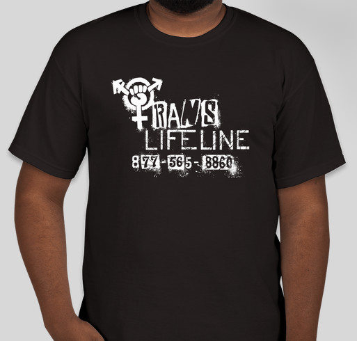 Support Transgender Suicide Prevention Fundraiser - unisex shirt design - front