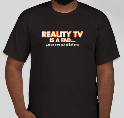 Support REALITY TV's Second Edition Book Tour this June! Fundraiser - unisex shirt design - front