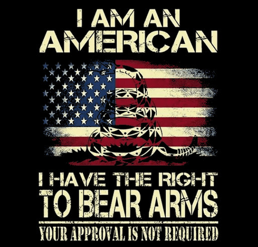 The Right To Bear Arms shirt design - zoomed