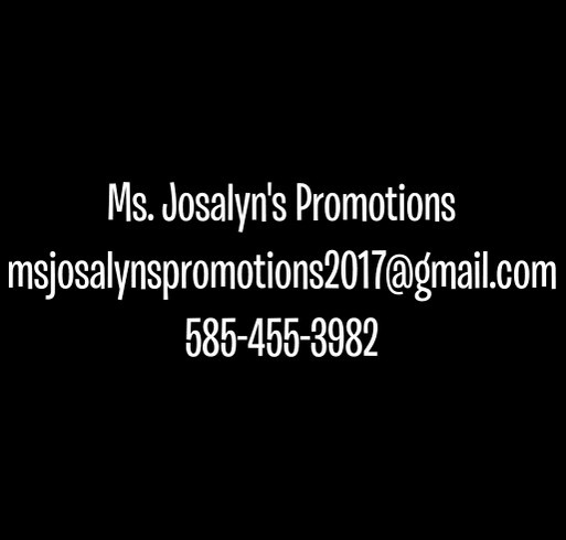 Rebuild & Rise: The MsJosalyn’s Promotions2017 Fund shirt design - zoomed
