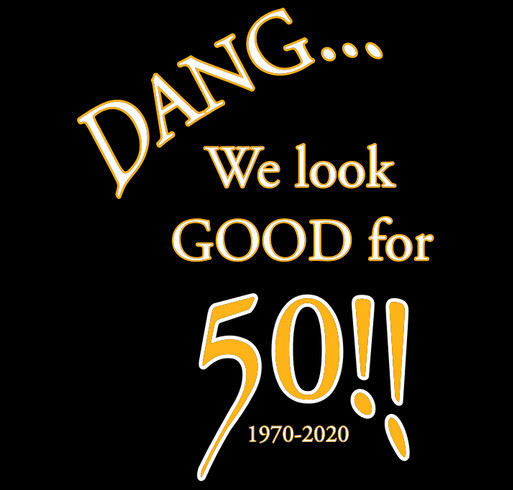 We Look Good for 50 shirt design - zoomed