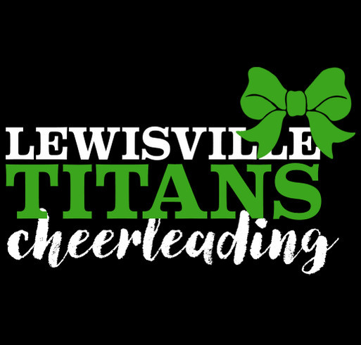 Lewisville Titans Cheerleaders shirt design - zoomed
