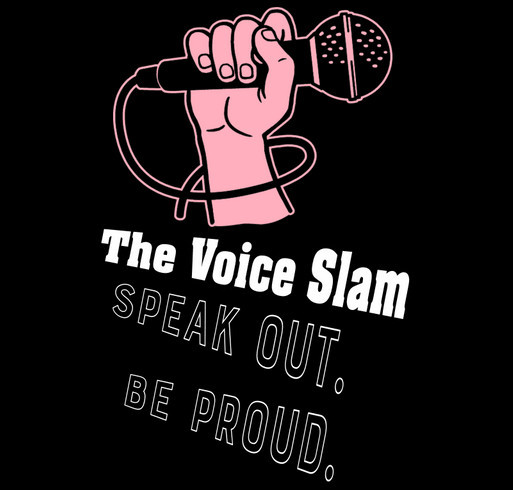 The Voice Slam Fundraiser shirt design - zoomed