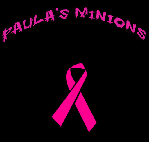 Paula's Minions shirt design - zoomed