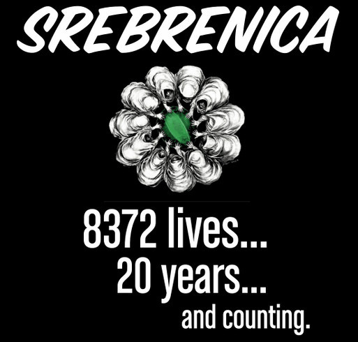 SREBRENICA GENOCIDE - 20th Year Commemoration at the United Nations in New York shirt design - zoomed