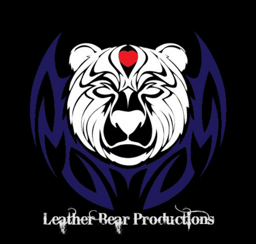 Charlie the Anti Suicide Bear and Leather Bear Productions shirt design - zoomed