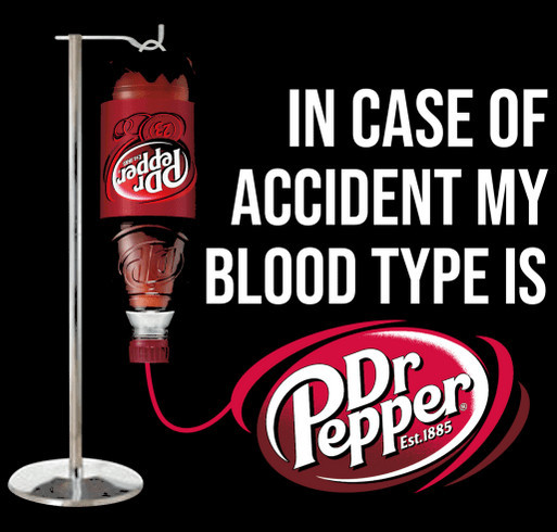 blood type dr pepper