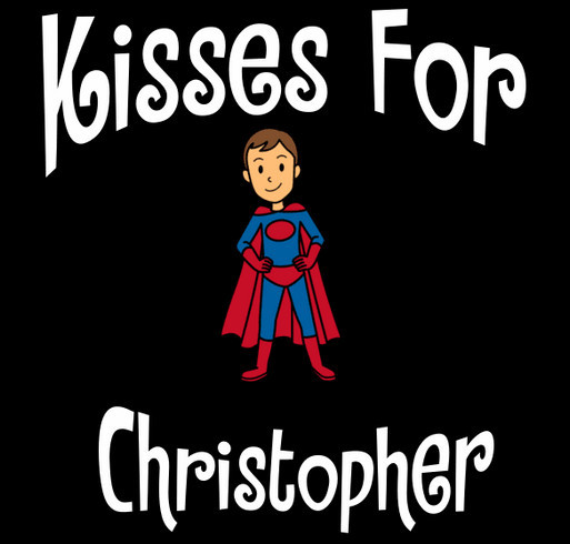 Christopher was invovled in a near drowning and we are raising money for HBOT treatments. shirt design - zoomed