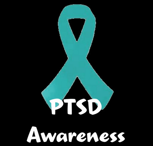 PTSD Awareness shirt design - zoomed