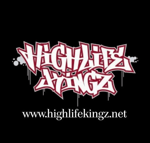 High Life Kingz shirt design - zoomed