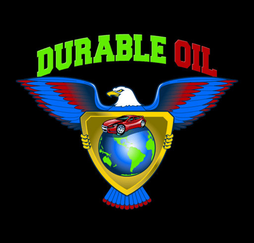 DURABLE OIL shirt design - zoomed
