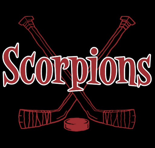 Scorpions Youth Hockey Fundraiser shirt design - zoomed