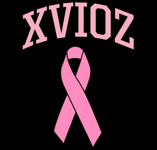 Xvioz against cancer shirt design - zoomed