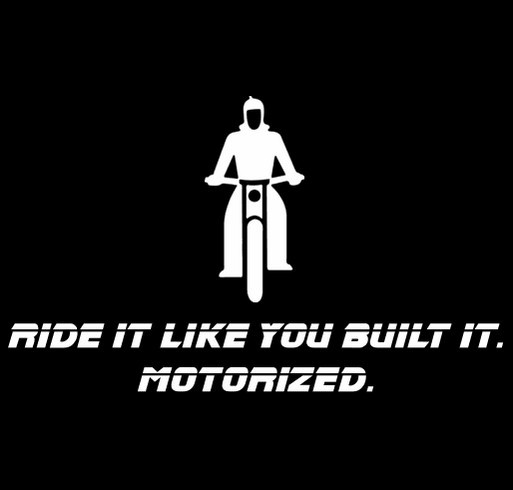 CT Motorbike Funraiser shirt design - zoomed