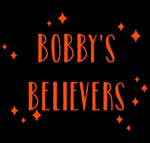 Bobby's Believers shirt design - zoomed